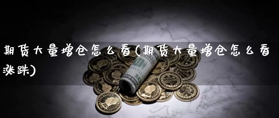 期货大量增仓怎么看(期货大量增仓怎么看涨跌)_https://www.grpgrille.com_黄金期货直播间_第1张