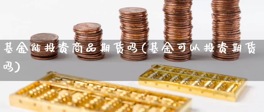 基金能投资商品期货吗(基金可以投资期货吗)_https://www.grpgrille.com_黄金期货直播室_第1张