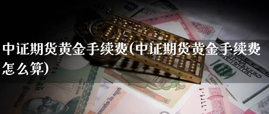 中证期货黄金手续费(中证期货黄金手续费怎么算)_https://www.grpgrille.com_黄金期货开户_第1张